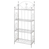ZNTS Plant Rack Square White 40781