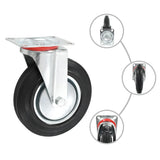 ZNTS 8 pcs Swivel Casters 200 mm 278001