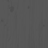 Bedside Cabinets 2 pcs Grey 40x34x55 cm Solid Wood Pine 818310