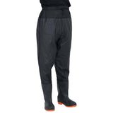 Waist Waders with Boots Black Size 42 4017021