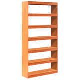 Book Cabinet/Room Divider 100x30x199.5 cm Solid Wood Pine 844136