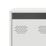 TV Cabinet White 68x39x43.5 cm Cold-rolled Steel 851237