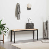 Bench Natural 110 x 35 x 45 cm Solid Pine Wood 892773