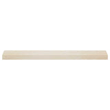 Window Sills 2 pcs White 90 x 20 x 2 cm Solid Oak Wood 42049898