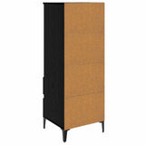 Highboard Black Oak 40 x 36 x 110 cm Engineered Wood 8009875