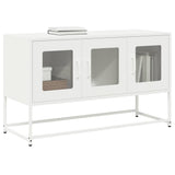 TV Cabinet White 100.5x39x60.5 cm Cold-rolled Steel 853343