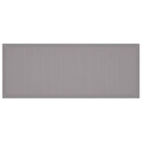 Garden Table Light Grey 250 x 100 x 73 cm Poly Rattan 3378519