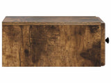 Wall-Mounted Bedside Cabinet 2 pcs Smoked Oak 34.5 x 33 x 20 cm 899116