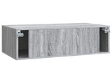 Wall-Mounted TV Cabinet Grey Sonoma 78.5 x 41 x 30 cm 898691