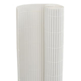 Garden Fence Double-Sided White 1,8x5 m PVC 42002623