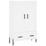 Highboard White 69.5x31x115 cm Engineered Wood 830332