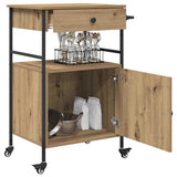 Kitchen Trolley Artisan Oak 56 x 43 x 89.5 cm Engineered Wood 871667