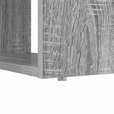 Desk with Shelf Grey Sonoma 113 x 54 x 120 cm Engineered Wood 869279