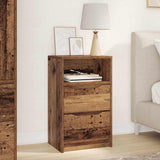 Bedside Table Old Wood 40 x 30 x 467 cm Engineered Wood 888923