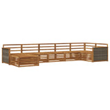 Outdoor Sofa Set 7 pcs Natural 3383617