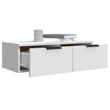 Wall Cabinet White Engineered wood Medium Wall Cabinet 811394