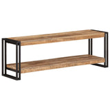 TV Cabinet 120x30x40 cm Rough Mango Wood 320679