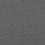 ZNTS Bed Frame without Mattress Dark Grey Super King Fabric 3285040