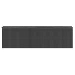 Garden Shed Anthracite 192x689x223 cm Galvanised Steel 3147455