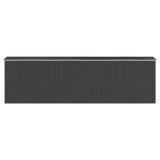 Garden Shed Anthracite 192x689x223 cm Galvanised Steel 3147455