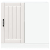 Kitchen Base Cabinet Lucca White Engineered Wood 854308