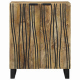 Sideboard Natural 60 x 33.5 x 75 cm Solid Mango Wood 4017938