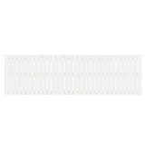Wall Headboard White 204x3x60 cm Solid Wood Pine 824829