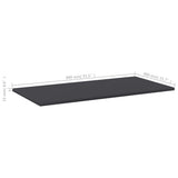 Bookshelf Boards 8 pcs Grey 80x40x1.5 cm Engineered Wood 805335