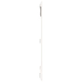 Wall Headboard White 108x3x110 cm Solid Wood Pine 824924