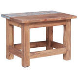 Nesting Tables 2 pcs Solid Mahogany Wood 283922