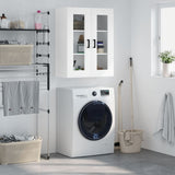 Wall Mounted Cabinet White 69.5x34x90 cm 828476