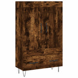 Highboard Smoked Oak 69.5x31x115 cm Engineered Wood 830321