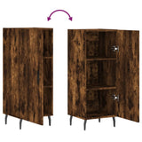 Sideboard Smoked Oak 34.5x34x90 cm Engineered Wood 828561