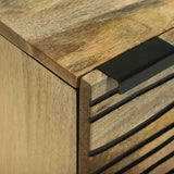 Bedside Cabinet 2 pcs Brown 40 x 33 x 46 cm Solid Acacia wood 4017933