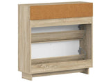 Shoe Cabinet EDE 78 x 24 x 103 cm Engineered Wood Sonoma Oak 895997