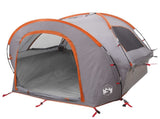 Car Tent Grey and Orange 200 x 170 x 170 cm Polyester and Steel 42028541