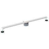 360&deg Shower Drain with Slim Model Silver 100 cm 42015990