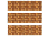 Decking Tile 30 pcs Brown 30 x 30 cm Acacia Hardwood 3444690