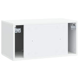 Wall-Mounted TV Cabinet White 59.5 x 31 x 30 cm Engineered Wood 899045