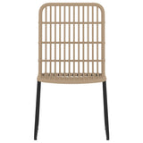 5 Piece Garden Dining Set Oak 3099175