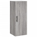 Highboard Grey Sonoma 34.5x34x180 cm Engineered Wood 3198879