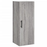 Highboard Grey Sonoma 34.5x34x180 cm Engineered Wood 3199007