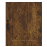 Kitchen Wall Cabinet Kalmar Smoked Oak Engineered Wood 853567