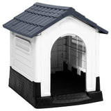 152228 Dog House Grey 57x68x66 cm Polypropylene