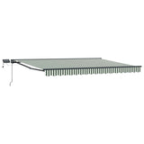 Manual Awning Frame with LEDs 4.5 x 3 m 3420894
