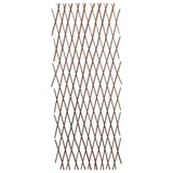 Willow Trellis Fences 5 pcs 180x120 cm 147760