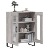 Sideboard Grey Sonoma 69.5x34x90 cm Engineered Wood 827818
