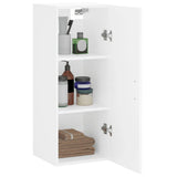 Wall Mounted Cabinet White 34.5x34x90 cm 828868