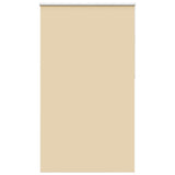 Roller Blind Blackout Beige 130x210 cm Fabric Width 126.6 cm Polyester 4010796