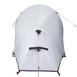 Camping Tent Tunnel 2-Person White Blackout Fabric Waterproof 94607